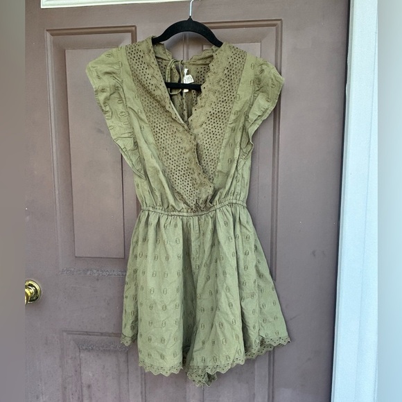 American Eagle Outfitters Pants - American Eagle Outfitters Eyelet Romper